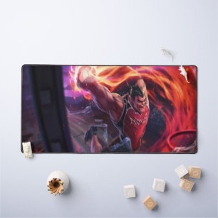 Ax Wielder Gaming Desk Mat Weapon Master Design Schreibtischunterlage