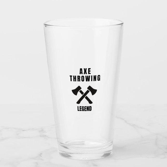 Ax-Wurflegende Glas (Vorderseite)