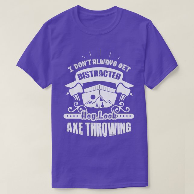 Axe Throwing Funny Axe Throwing T-Shirt (Design vorne)