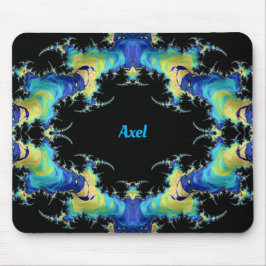AXEL ~ Strange 3D Muster ~ Personalisiert Mousepad