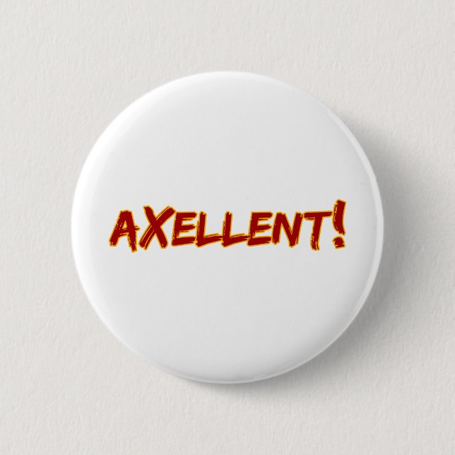 Axellent! Button (Vorderseite)