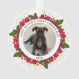 Axels erste Weihnachtsschmuck Ornament
