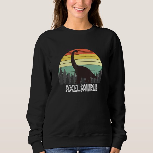 Axelsaurus Axel Saurus Sweatshirt (Vorderseite)