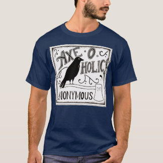 AxeOHolics Anonymous Black Raven Classic TShirt Cl