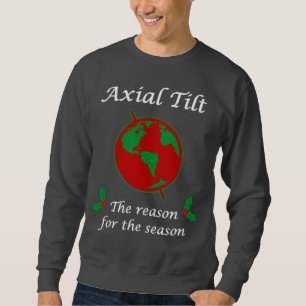 Axialer Neigungs-Grund während der Jahreszeit Sweatshirt