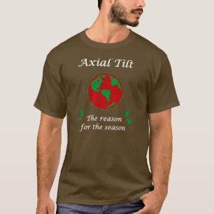 Axialer Neigungs-Grund während der Jahreszeit T-Shirt