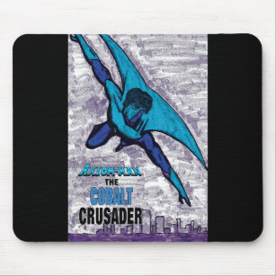 Axiom-man: Der Cobalt Crusader-Mauspad Mousepad