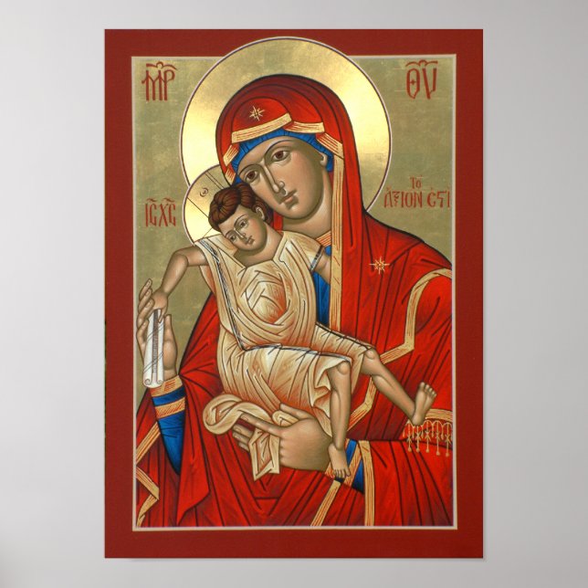 Axion Esti Mother of God Poster (Vorne)