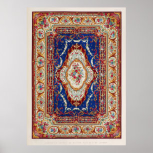 Axminster-Teppich aus der Industrie der N Poster