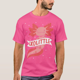 Axolittle Funny Small Axolotle Animal Pub Salamand T-Shirt