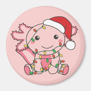 Axolotl Animaux d'hiver Axolotls Magnet