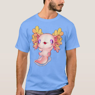 Axolotl Anime Fish Niedlich Baby Lizard Kawaii Pas T-Shirt