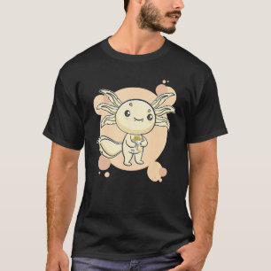 Axolotl Bananen Milch Ambystoma Mexicanum Walking T-Shirt