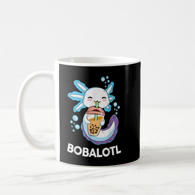 Axolotl Boba Bubble Tea Kawaii Anime Japanese Kids Kaffeetasse (Links)