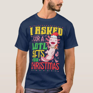 Axolotl Christmas T-Shirt
