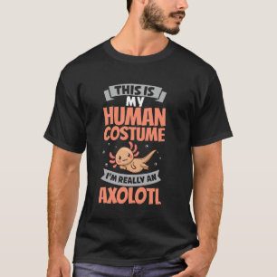 Axolotl Fisch Lustige Tiere Mexikanisches Haustier T-Shirt
