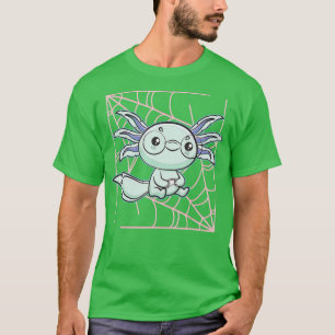 Axolotl Fish Playing Video Games Niedlich Gamesolo T-Shirt
