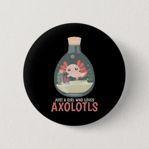 Axolotl Fish Tank Axolotl Fragen Niedlich Anime Ki Button