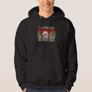 Axolotl Fragen Kinder Jugendliche Männer Frauen Ni Hoodie