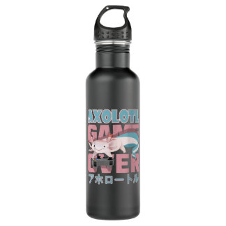Axolotl Gamer Edelstahlflasche