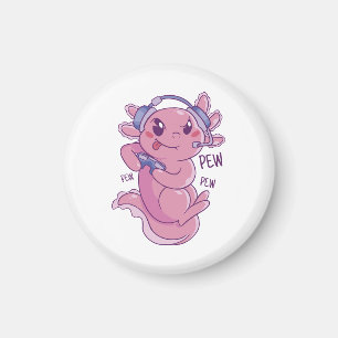 Axolotl-Gamer-Herausforderung Blast Magnet