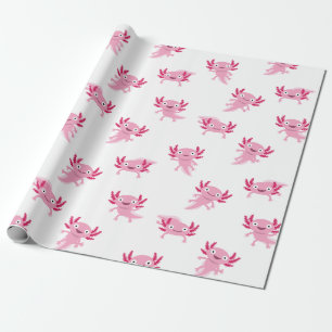 Axolotl Geschenkpapier