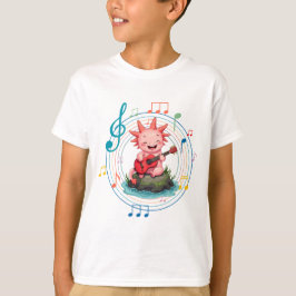 Axolotl Gitarre T-Shirt