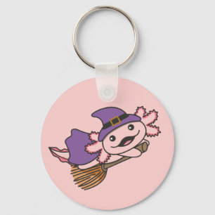 Axolotl Halloween Hexenkinder Hexen, Kostümkeych Schlüsselanhänger