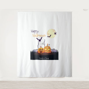 Axolotl Halloween-Kostüm Frohes Halloween Wandteppich