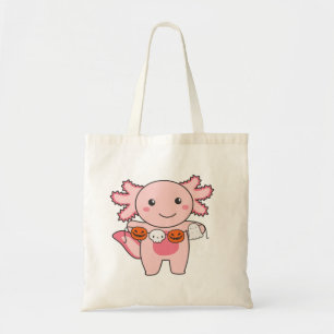 Axolotl Happy Halloween Pumpkin Bat Kostümkostüm T Tragetasche