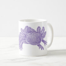 Axolotl-Kaffeetasse - PURPUR