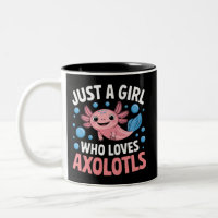 Axolotl Kawaii Just A Girl Liebe Axolotls
