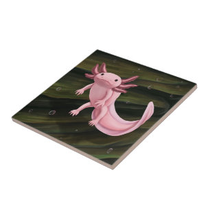 Axolotl-Keramikfliese Fliese