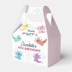 Axolotl Kids Niedlich Salamander Geburtstagsparty Geschenkschachtel