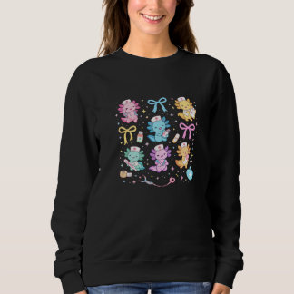 Axolotl-Krankenschwester Süß Kawaii Geschenk für K Sweatshirt
