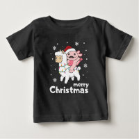 Axolotl Llama Alpaca Frohe Weihnachtstiere