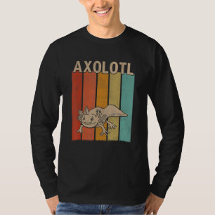 Axolotl Männer Frauen Niedlich Axolotl rz T-Shirt
