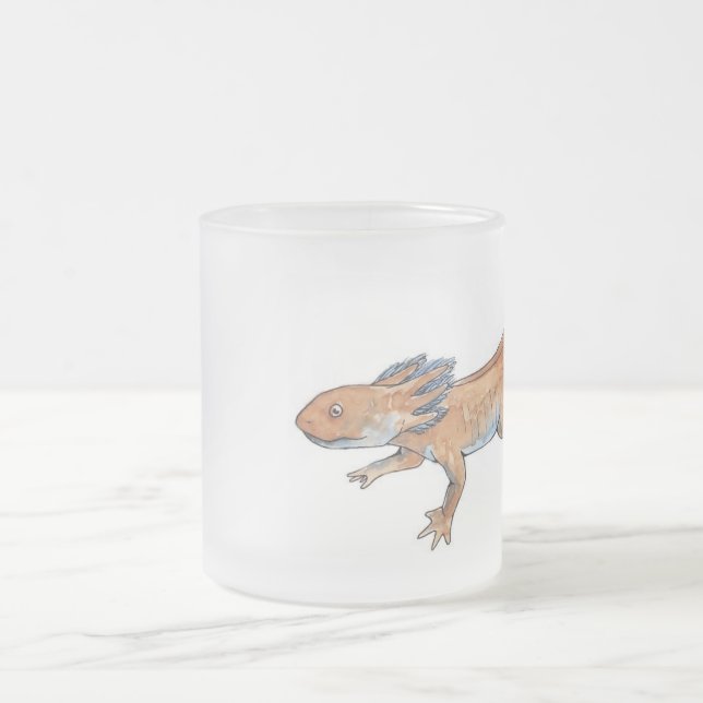 Axolotl Mattglastasse (Mittel)