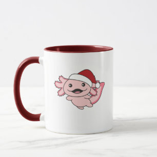 Axolotl Merry Christmas Winter Axolotl Tasse