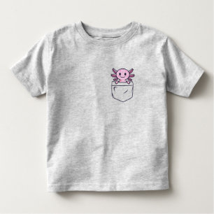 Axolotl mignon et drôle dans la poche T-shirt Clas
