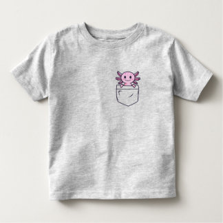 Axolotl mignon et drôle dans la poche T-shirt Clas