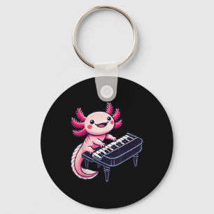 Axolotl Piano Axolotls Musik Schlüsselanhänger