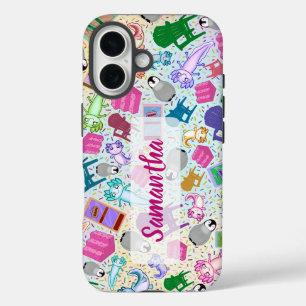 Axolotl Pink Stairs Apple iPhone 16 Coque dur