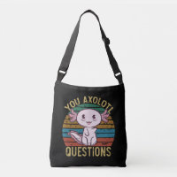 Axolotl Questions Retro 90s Funny Axolotl
