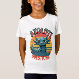 "AXOLOTL QUESTS - Retro Graffiti Vibes" T-Shirt