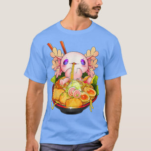 Axolotl Ramen Kawaii Japanisch Anime Noodle Gift W T-Shirt