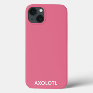 Axolotl rosa Farbname Case-Mate iPhone Gehäuse Hülle