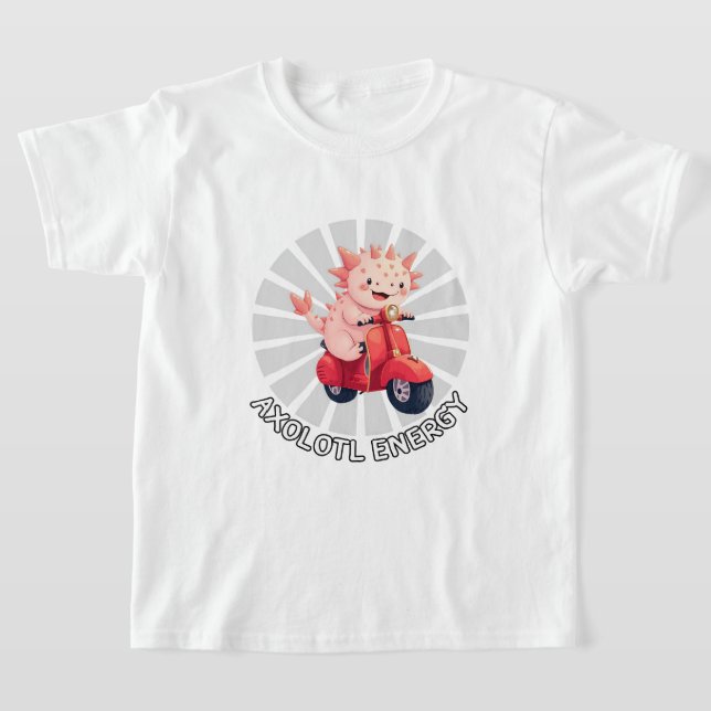 Axolotl Scooter T-Shirt (Ablage )