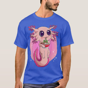 Axolotl Shirt for Women Girls, Japanischer Ramen N