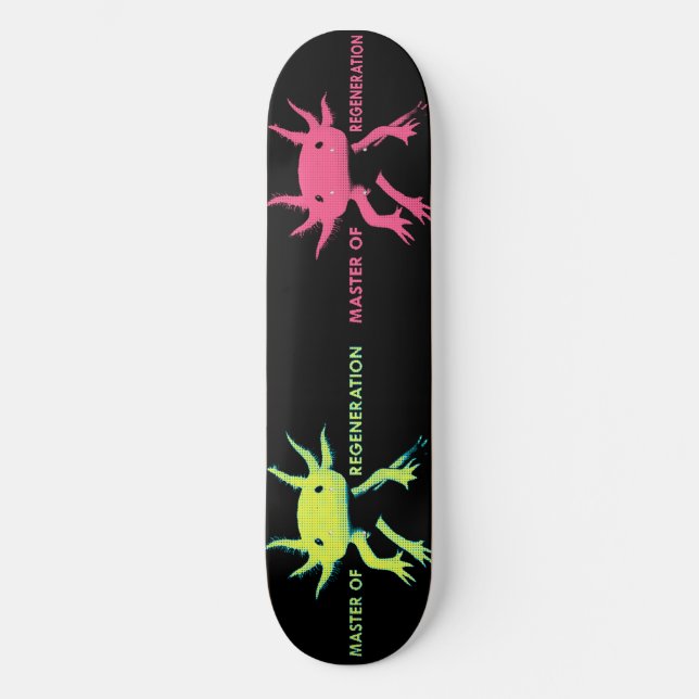 axolotl skateboard (Vorderseite)